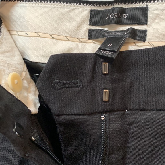 J. Crew Favourite Fit Black Dress Pants - Picture 3 of 3